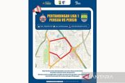 Polisi siapkan rekayasa lalin dan area parkir jelang Persija vs Persib