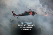 Indonesia deploys 64 aircraft, 54,394 personnel to fight forest fires