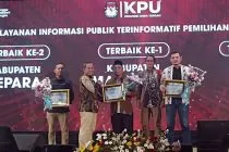 KPU Kabupaten Magelang juara 1 pelayanan informasi publik terinformatif