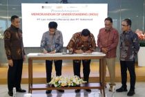 Telkomsat dan PT Len Industri (Persero) Tandatangani MoU untuk Perkuat Kolaborasi Pertahanan Berbasis Satelit