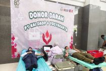 HUT ke-80 KAI: Donor Darah dan Bakti Sosial Kesehatan sebagai Cerminan Komitmen Semakin Melayani