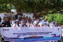 WIKA Dukung Komitmen Hijau BUMN melalui Program Kolaborasi Olah Sampah di Likupang