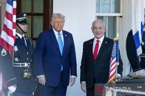 Cemas Israel ganggu proses damai Gaza, Trump akan temui Netanyahu