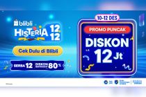 Promo 12.12 Harbolnas dengan Cashback & Gratis Ongkir Terbesar di Blibli