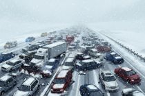 Tabrakan beruntun di Jepang libatkan 50 kendaraan, dua tewas