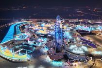 Taman bermain salju terbesar dunia di China pikat wisatawan