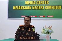Kejari Simeulue tahan tiga tersangka korupsi pada Diskominsa