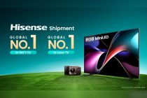 Hisense Pimpin Angka Penjualan TV Global 2025 untuk Segmen 100 Inci ke Atas dan TV Laser