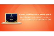 Bank Jakarta Raih Penghargaan Regulatory Compliance Award