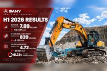 SANY Heavy Industry Catat Pertumbuhan Pendapatan 19,49% pada Semester I-2026, Pendapatan Luar Negeri Capai 61,33%