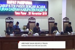 APBD Paser Tahun 2020 Sebesar Rp2,5 Triliun Lebih APBD Paser Tahun 2020 Sebesar Rp2,5 Triliun Lebih