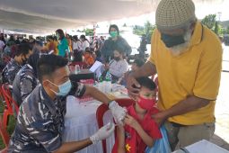 Capaian vaksinasi enam daerah di Maluku masih di bawah 70 persen, begini penjelasannya