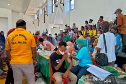 Capaian vaksinasi di Maluku Tenggara terkoreksi menjadi 68,99 persen, perangi corona
