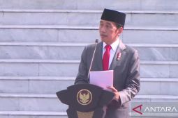 Presiden Jokowi minta perwira TNI dan Polri jadikan Indonesia negara maju