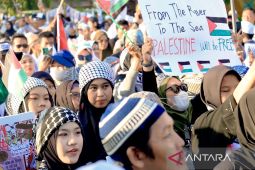 Polhukam kemarin, kemerdekaan bagi Palestina hingga nikah massal