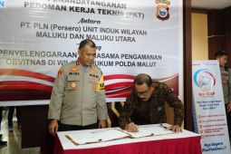 PLN UIW MMU gandeng Polda Maluku-Malut amankan objek vital nasional