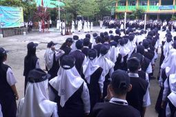 Pelajar di Kotim jalani MPLS di hari pertama masuk sekolah