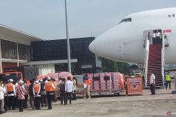 Indonesia sends off third delivery of aid for Myanmar quake victims