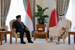 Indonesia's Prabowo, Qatar's Al Thani discuss strengthening ties