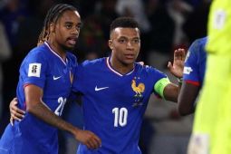 Prancis lolos ke Piala Dunia 2026 usai tekuk Ukraina 4-0