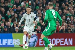 Soal kartu merah, pelatih Portugal bela Cristiano Ronaldo