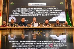 Penetapan wakil Wali Kota Bandung sebagai tersangka korupsi