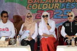 Legislator hadiri Balangan Colour Fest 2025