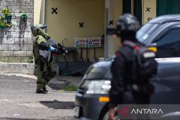 Pengamanan barang mencurigakan di Bandung
