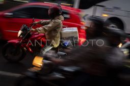 Sepeda motor mendominasi kendaraan masuk DIY saat awal arus mudik