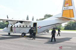 Indonesian Air Force drills response to bomb threat on plane