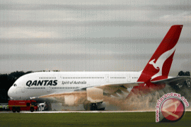 Saham Qantas naik saat Bursa Australia ditutup turun