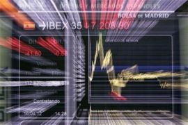 Bursa Spanyol melemah dengan Indeks IBEX-35 turun 54,80 poin
