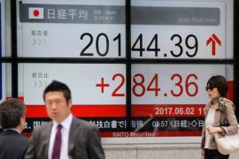 Bursa Tokyo menguat, indeks Nikkei ditutup naik 401,12 poin