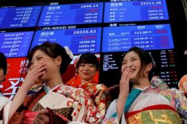 Bursa Jepang menguat ikuti kenaikan Wall Street