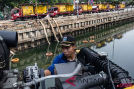 Jakpus antisipasi genangan dengan pompa berkapasitas tinggi