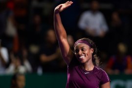 Stephens melaju ke empat besar WTA Finals