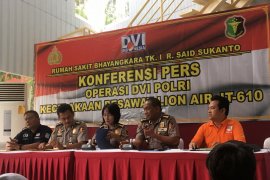 RS Polri terima 137 kantong jenazah korban JT 610