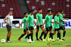 Latihan Timnas Indonesia