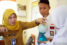 Siswa SMA di Tulungagung pelajari fenomena kulminasi matahari
