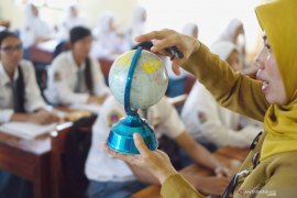 Siswa mengenal teori kulminasi matahari