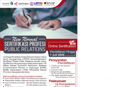 Sertifikasi profesi public relation  era new normal Page 1 Small