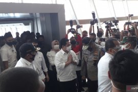 Menteri BUMN dan rombongani tiba di dermaga eksekutif Bakauheni  Page 1 Small