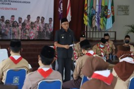 Bupati Sleman mengharapkan Pramuka berperan dalam penanggulangan COVID-19