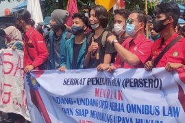 Ribuan orang di Lampung gelar aksi demo Page 2 Small