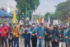 Ribuan orang di Lampung gelar aksi demo Page 4 Small