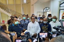 Jenazah Wagub Papua disemayamkan di Gedung Negara