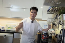 Rahasia sukses Baim Wong hilangkan perut buncit