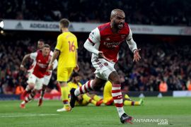 Lacazette selamatkan Arsenal dari kekalahan dari Palace