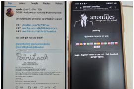 Polri: Aman, data anggota dan server