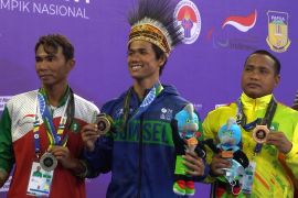 Jendi Pangabean gagal pecahkan rekor sendiri di para renang